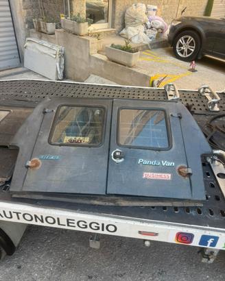 Cofano posteriore fiat panda van completo
