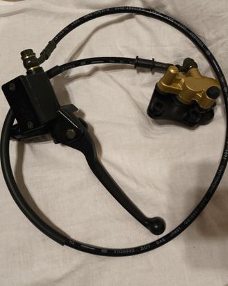 pompa  freno e pinza anteriore pit bike scooter