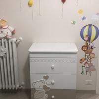 Lettino+ fasciatoio Foppapedretti