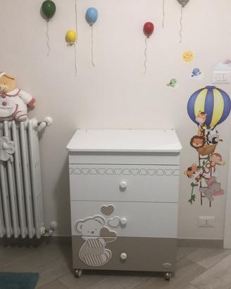 Lettino+ fasciatoio Foppapedretti