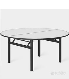 tavolo tondo da catering 