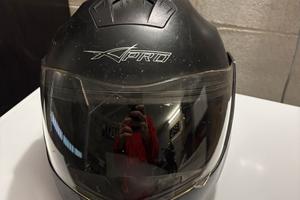 Casco modulare nero opaco usato taglia M 57/58