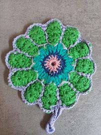 7 Presine per cucina fatte a mano con uncinetto