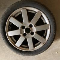 cerchi compreso gomme per ww polo