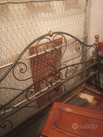 testata letto in ottone