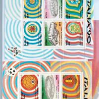 francobolli Italia '90 serie completa 