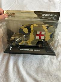 Modellino humvee ambulance 1991 deagostini
