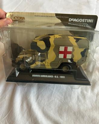 Modellino humvee ambulance 1991 deagostini
