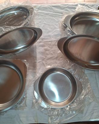 23 pirofile inox 18/8 Danimarca nuove mai usate