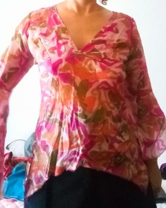 camicia in seta