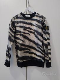 Felpa Stone Island  White Tiger stagione 2018