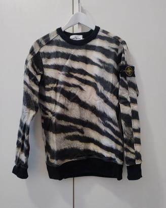 Felpa Stone Island  White Tiger stagione 2018
