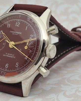 Orologio Chronographe Suisse Jumbo Cal.Landeron 51