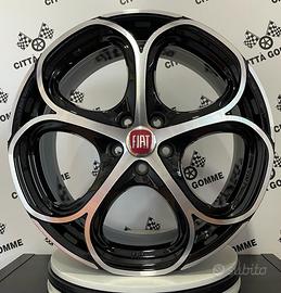 CERCHI IN LEGA FIAT 500X CROMA DA 18