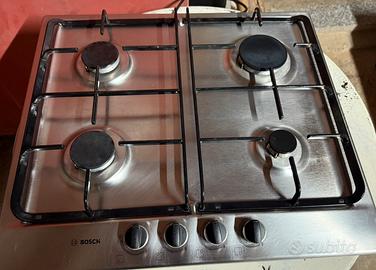 Piano cottura a Gas 4 fuochi