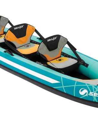 Canoa Sevylor tre posti