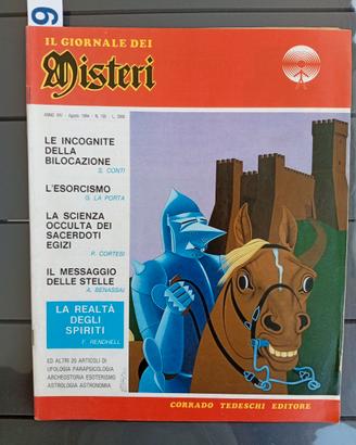 Rivista Il giornale dei misteri Agosto 1984 N.156