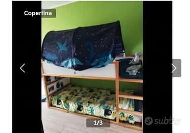 Letto bambini Kura Ikea