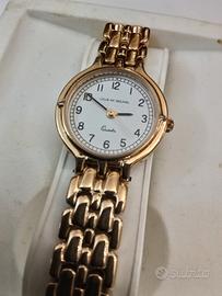 orologio da donna. placcato oro Louis Duval.