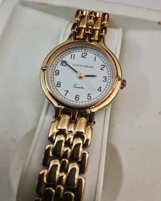 orologio da donna. placcato oro Louis Duval.