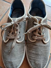 scarpa m 44 estiva tomaia di lino per per respirar