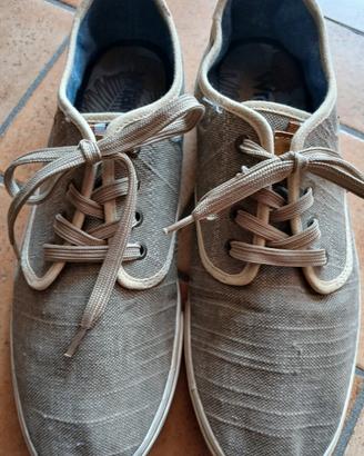 scarpa m 44 estiva tomaia di lino per per respirar