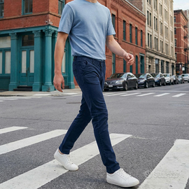 Pantaloni Liu Jo uomo blu slim fit Tg. 44