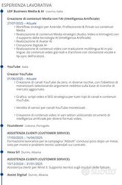 Lavoro al pubblico in sede o da remoto