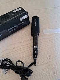 piastra per capelli a vapore 