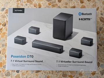 Sistema surround 7.1ch - Ultimea Poseidon D70