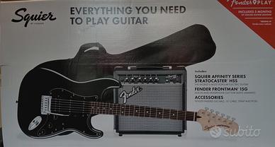 KIT: CHITARRA ELETTRICA FENDER STRATOCASTER