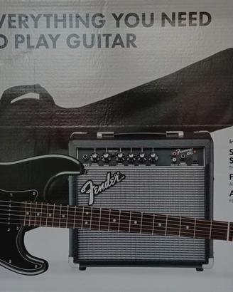 KIT: CHITARRA ELETTRICA FENDER STRATOCASTER
