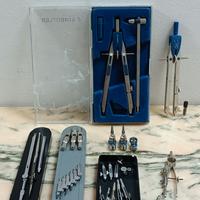 Compassi "Staedtler"-"Atlas" e vari ricambi