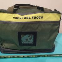 MILITARIA BORSONE VIGILE DEL FUOCO NUOVO 50X40X30