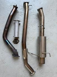 Scarico completo nissan skyline r33