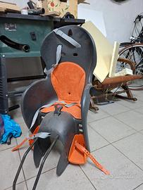 Seggiolino bici bambini posteriore 22 kg