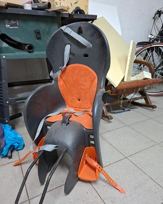 Seggiolino bici bambini posteriore 22 kg