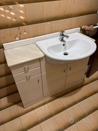 Mobile bagno dolomite anni 80