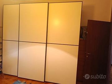 Armadio cassettiera comodini