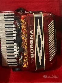 Fisarmonica Borgna 4/5 con Midi +🎤 Acc Piccolo