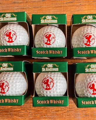 set palline golf whisky
