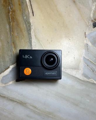 Set Action camera 4K apeman+valigetta 