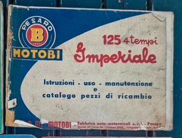 Libretto motobi imperiale 125 4 tempi