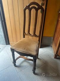 6 Sedie in stile antico o vintage