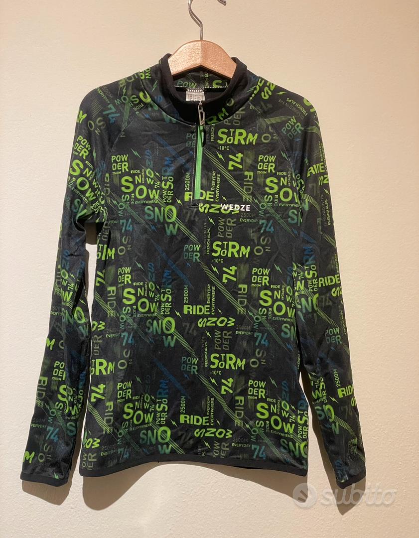 Maglia termica sci bambino hot sale