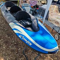 Kayak gonfiabile Sevylor Hudson 3 posti nuovo