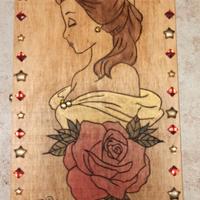 Portagioie la bella e la bestia