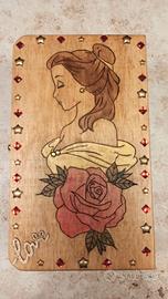 Portagioie la bella e la bestia