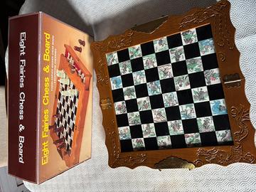 Schacchiera vintage asiatica