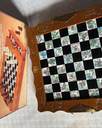 Schacchiera vintage asiatica